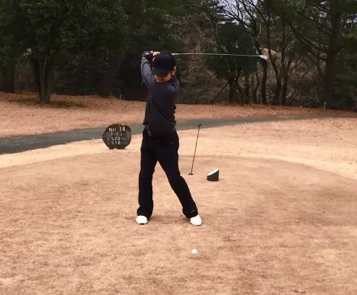 トップ上げ過ぎ