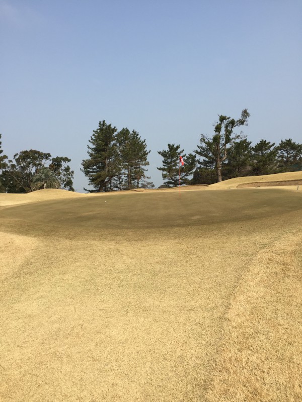 熊本空港CC18番ツーオン成功